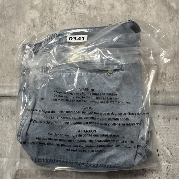 Repair New York City Cargo Tactical Shorts Blue Street Wear Size 36 Straps Hooks - Picture 9 of 9